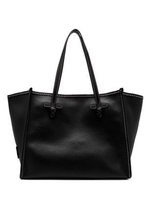 Marcella shopping bag black leather GIANNI CHIARINI | BS9330BBLTU14276